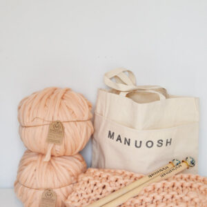 DIY Large Merino Throw Blanket Kit 35x70