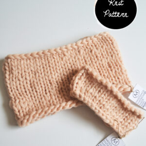 The Collar & The Muff – 2 Patterns in 1  - Knit Pattern