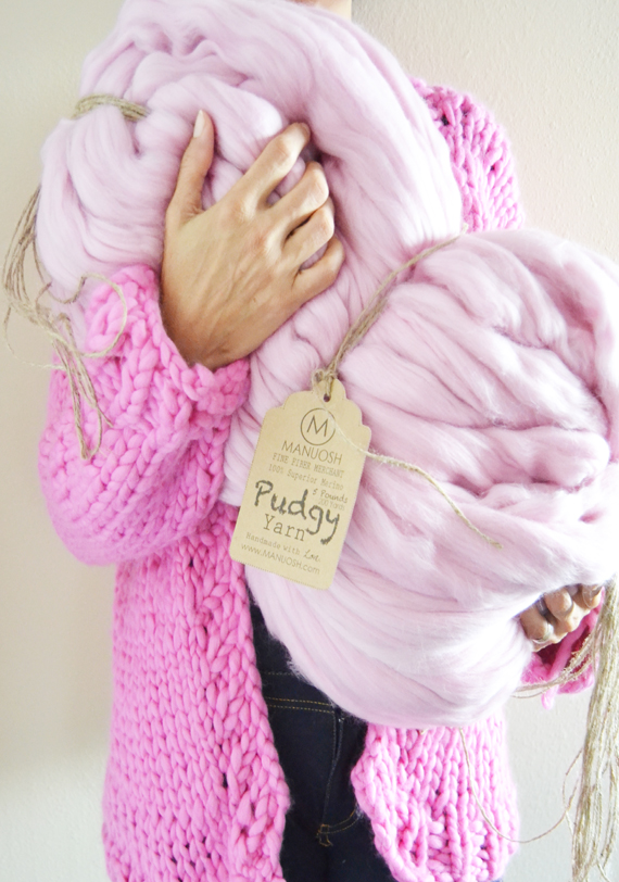 Pudgy – Super Bulky Merino Wool Yarn