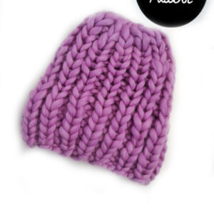 Ribbed Beanie - Knit Pattern