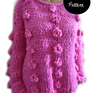 Bubble Sweater (oversized sweater)- Knit Pattern