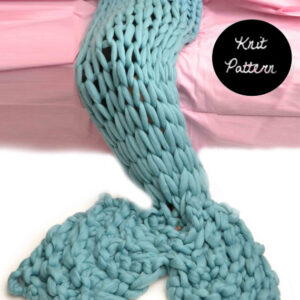 Mermaid Tail- Knit Pattern