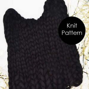 Kitty Beanie - Knit Pattern